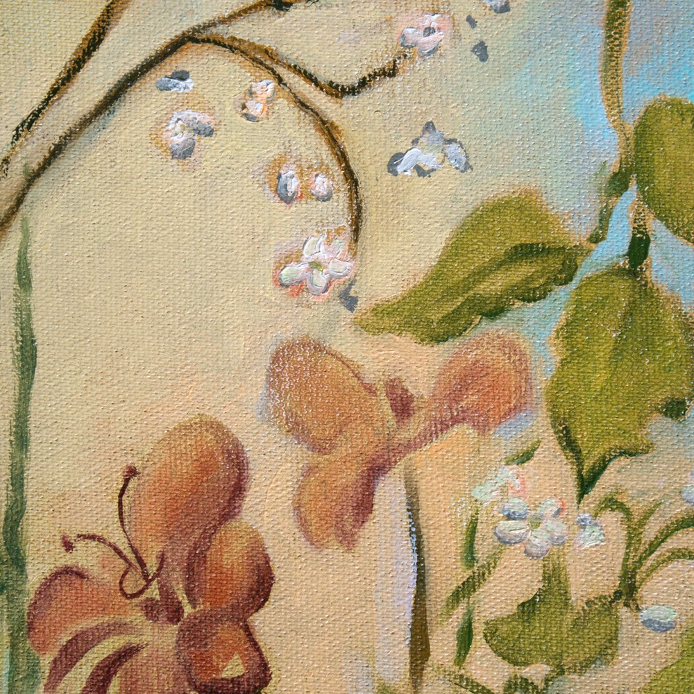Third close-up detail of Flower Dance