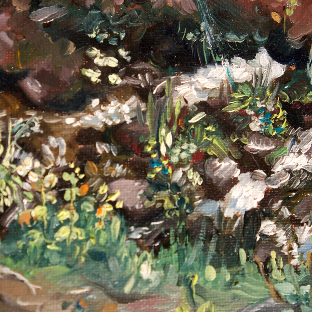 Second close-up detail of Summer Stream