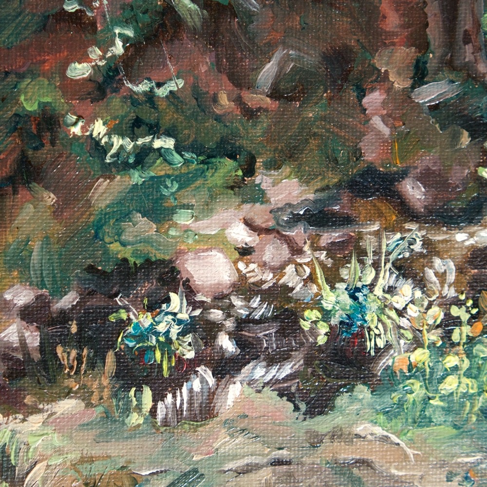 Fourth close-up detail of Summer Stream